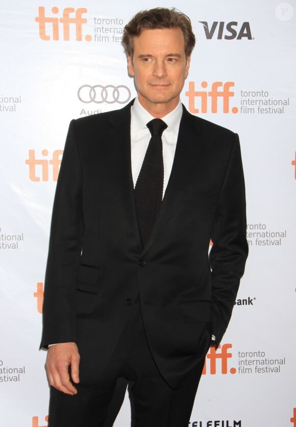 Colin Firth à l'avant-première de 'The Railway Man', au festival du film de Toronto au Canada, le 6 septembre 2013.