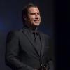 John Travolta fait son discours au moment de l'homme qui lui a été rendu au Festival du film americain de Deauville, le 6 septembre 2013.