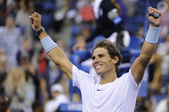 Rafael Nadal a privé Richard Gasquet de finale à l'US Open en le battant (6-4, 7-6, 6-2) en demi-finale à New York le 7 septembre 2013.