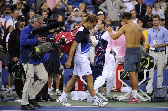 Rafael Nadal a privé Richard Gasquet de finale à l'US Open en le battant (6-4, 7-6, 6-2) en demi-finale à New York le 7 septembre 2013.