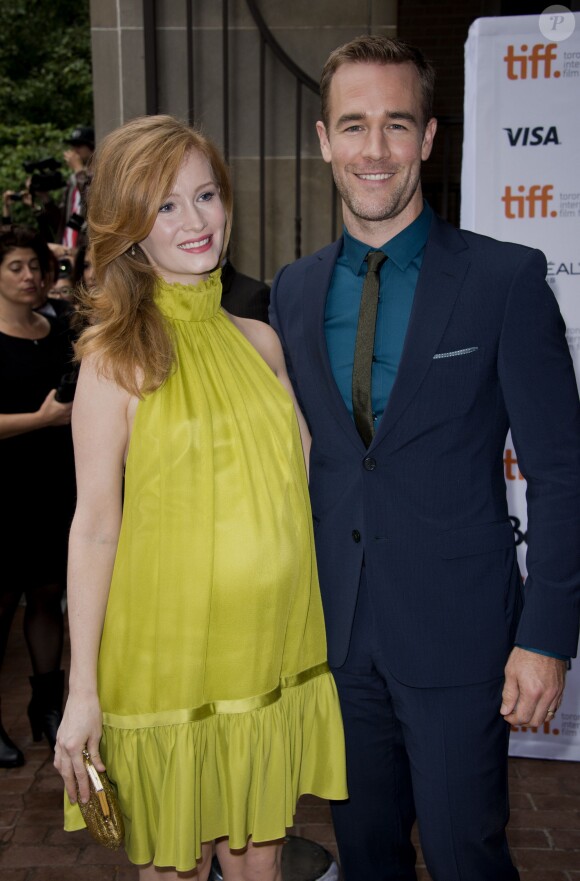 Kimberly et James Van Der Beek à la projection de 'Labor Day' au Festival du film de Toronto, le 7 septembre 2013.