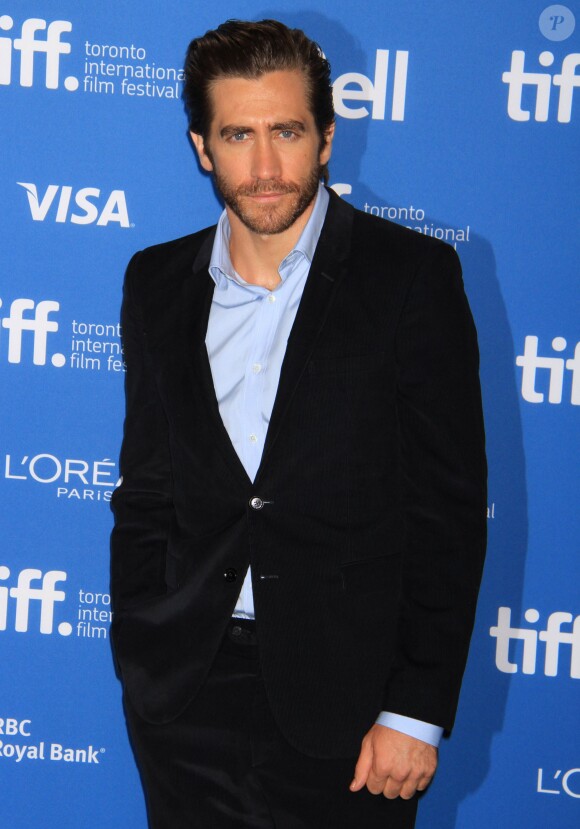 Jake Gyllenhaal au photocall du film Prisoners le 8 septembre 2013 lors du Festival international du film de Toronto (TIFF) au Canada