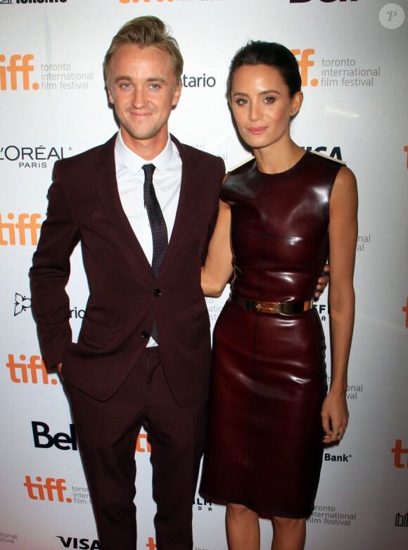 Tom Felton, Jade Olivia lors de la première du film Therese le 7 septembre 2013 lors du Festival international du film de Toronto (TIFF) au Canada