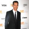 Matthew McConaughey à la première du film Dallas Buyers Club le 7 septembre 2013 lors du Festival international du film de Toronto (TIFF) au Canada