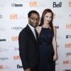 Chiwetel Ejiofor et sa femme lors de la présentation du film Twelve Years a Slave au Festival de Toronto le 6 septembre 2013