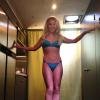 Britney Spears a partagé une photo d'elle en bikini sur Twitter, le 9 septembre 2013.
