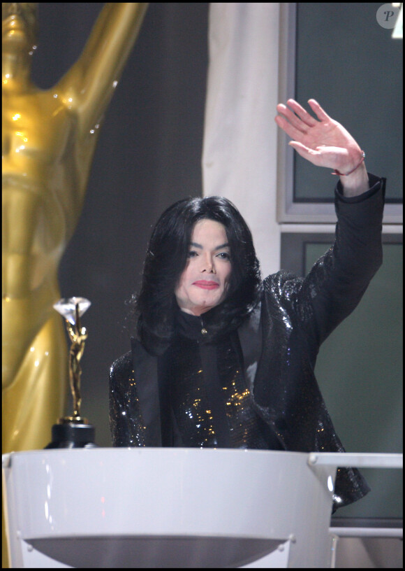 Michael Jackson à la cérémonie des World Music Awards 2006, à Londres, le 15 novembre 2006.