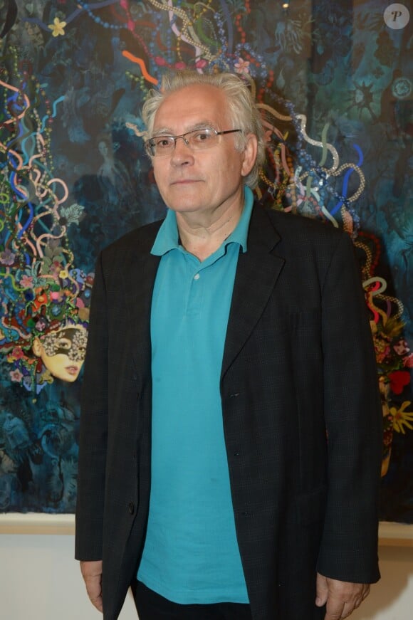 Albert Algoud lors du vernissage de l'exposition d'Alicia Paz à l'Institut Culturel du Mexique à Paris le 10 septembre 2013 - Exclusif