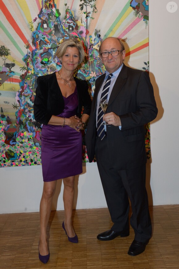 Vernissage de l'exposition d'Alicia Paz à l'Institut Culturel du Mexique à Paris le 10 septembre 2013 - Exclusif