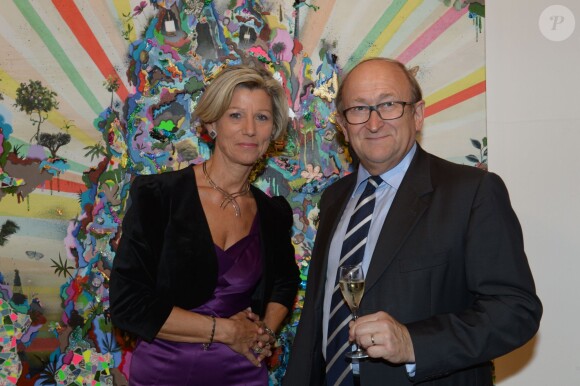 Vernissage de l'exposition d'Alicia Paz à l'Institut Culturel du Mexique à Paris le 10 septembre 2013 - Exclusif
