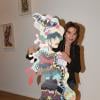Victoria Abril lors du vernissage de l'exposition d'Alicia Paz à l'Institut Culturel du Mexique à Paris le 10 septembre 2013 - Exclusif