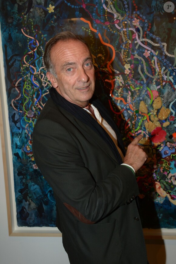 Yves Lecoq lors du vernissage de l'exposition d'Alicia Paz à l'Institut Culturel du Mexique à Paris le 10 septembre 2013 - Exclusif