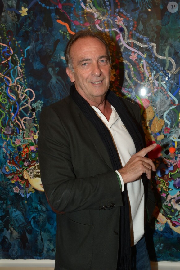 Yves Lecoq lors du vernissage de l'exposition d'Alicia Paz à l'Institut Culturel du Mexique à Paris le 10 septembre 2013 - Exclusif