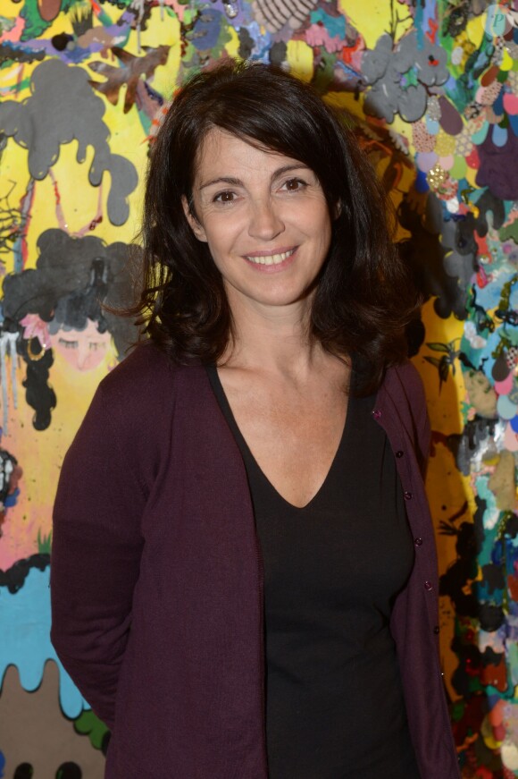 Zabou Breitman lors du vernissage de l'exposition d'Alicia Paz à l'Institut Culturel du Mexique à Paris le 10 septembre 2013 - Exclusif