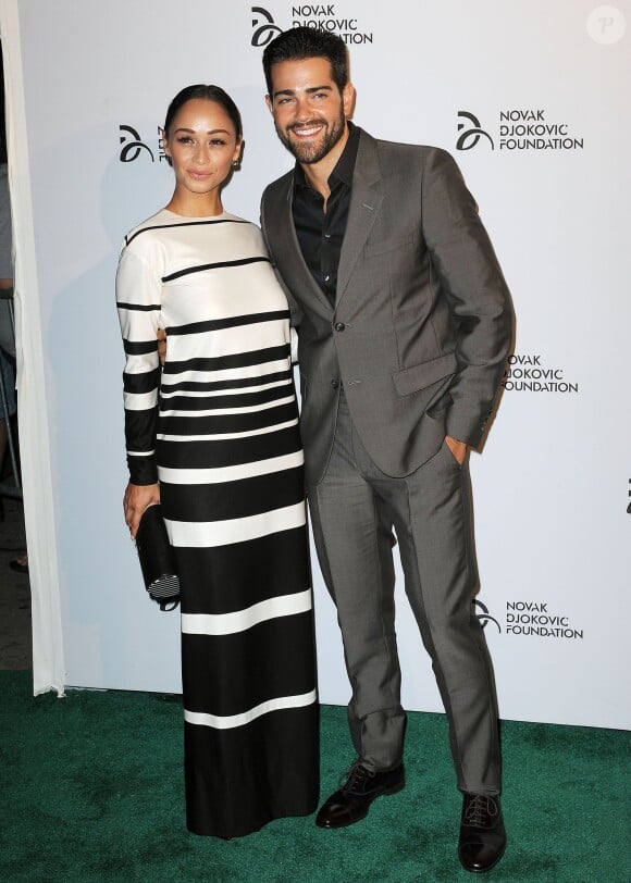 Cara Santana et Jesse Metcalfe assistent au dîner de gala de la Novak Djokovic Foundation au Capitale. New York, le 10 septembre 2013.