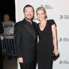 Ricky Gervais et sa compagne Jane Fallon assistent au dîner de gala de la Novak Djokovic Foundation au Capitale. New York, le 10 septembre 2013.