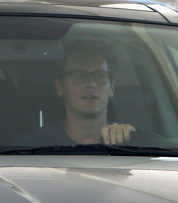 Lea Michele et Jonathan Groff à Los Angeles, le 31 août 2013.