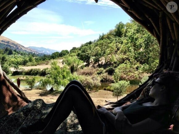 Lea Michele prend du bon temps le 2 septembre 2013.