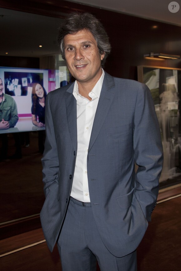 Jean Philippe Lustyk à la conférence de presse de rentrée de Ma Chaîne Sport à Paris Royal Monceau, le 11 Septembre 2013.