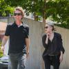 Ashley Olsen et son petit ami David Schulte à Beverly Hills, le 11 mai 2013.