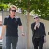 Ashley Olsen et son petit ami David Schulte dans les rues de Beverly Hills, le 11 mai 2013.
