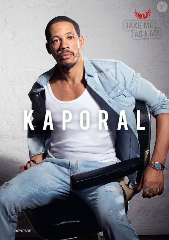JoeyStarr figure sur la nouvelle campagne de Kaporal Jeans. Collection automne-hiver 2013.