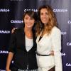Emma de Caunes et Mademoiselle Agnès lors de la soirée de rentrée du groupe Canal+ à Paris. Le 28 août 2013.