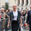 La Princesse Mette-Marit de Norvege participe aux cotes de Laurent Fabius a l'inauguration du salon "Revelations" au Grand Palais a Paris le 11 Septembre 2013.  Princess Mette-Marit of Norway participates ratings Laurent Fabius the inauguration of the exhibition "Revelations" at the Grand Palais in Paris, France on September 11, 2013.11/09/2013 - Paris