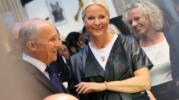Princesse Mette-Marit à Paris: Amie des arts au Grand Palais avec Laurent Fabius