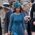 Pippa Middleton lors du mariage de Lady Laura Marsham et James Meade à Norfolk, le 14 septembre 2013.