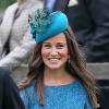 Pippa Middleton lors du mariage de Lady Laura Marsham et James Meade à Norfolk, le 14 septembre 2013.