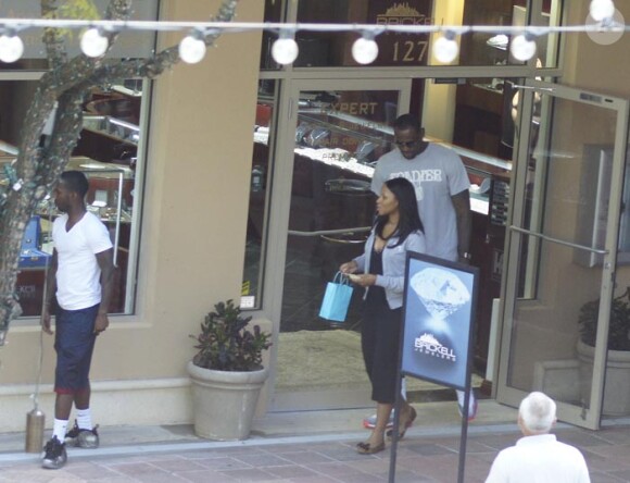 Exclusif : LeBron James et Savannah Brinson à Miami en septembre 2011