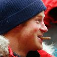 Le prince Harry s'est retrouvé plongé dans des conditions extrêmes avec ses coéquipiers du Team Glenfiddich le 17 septembre 2013 dans les installations de MIRA Ltd. lors d'un entraînement de 24 heures par -35°C pour leur expédition au Pôle Sud en fin d'année avec Walking with the Wounded.