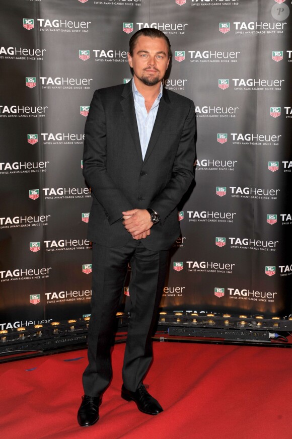 Leonardo DiCaprio à bord du yacht Tag Heuer à Monaco le 25 mai 2013