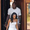 LeBron James et sa belle épouse Savannah à la sortie de leur hôtel Grand Del Mar à San Diego après s'être mariés la veille, le 15 septembre 2013
