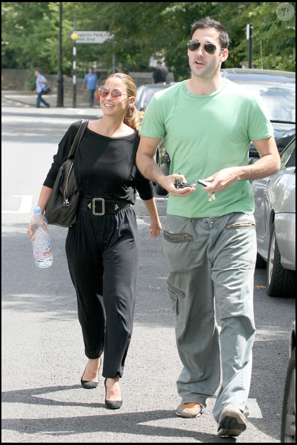Rachel Stevens et Alex Bourne à Londres, en juillet 2009.