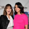 Morena Baccarin et Katharine McPhee à la soirée du magazine Los Angeles Confidential, intitulée LA Confidential Pre-Emmy Kick-Off Celebration, en hommage à la cover girl de septembre 2013 Morena Baccarin, à Los Angeles, le 19 septembre 2013.