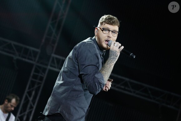 James Arthur au concert Night For Life, aux Arènes de Metz, le 21 septembre 2013.