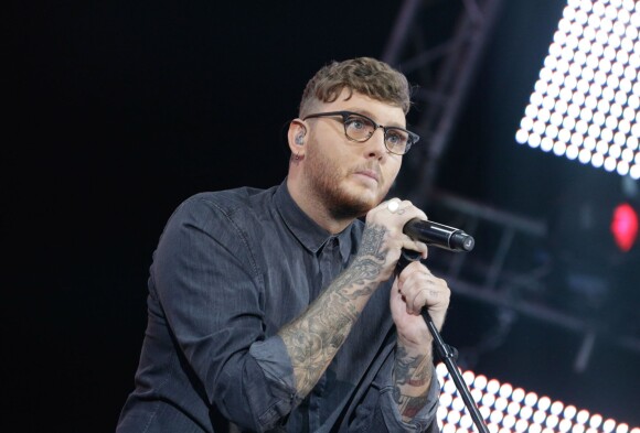 James Arthur au concert Night For Life, aux Arènes de Metz, le 21 septembre 2013.
