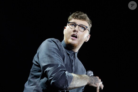 James Arthur au concert Night For Life, aux Arènes de Metz, le 21 septembre 2013.