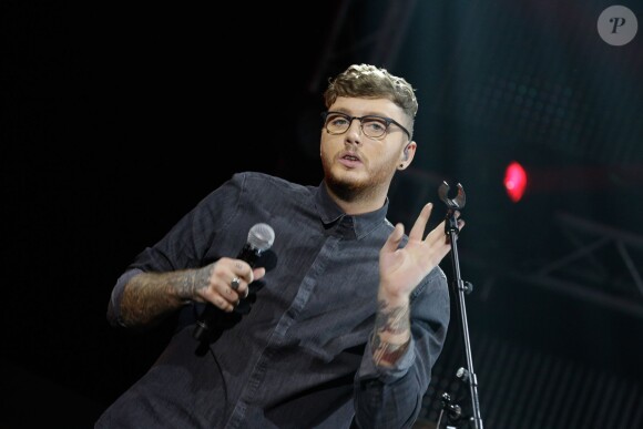 James Arthur au concert Night For Life, aux Arènes de Metz, le 21 septembre 2013.
