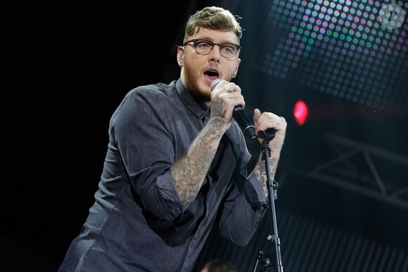 James Arthur au concert Night For Life, aux Arènes de Metz, le 21 septembre 2013.