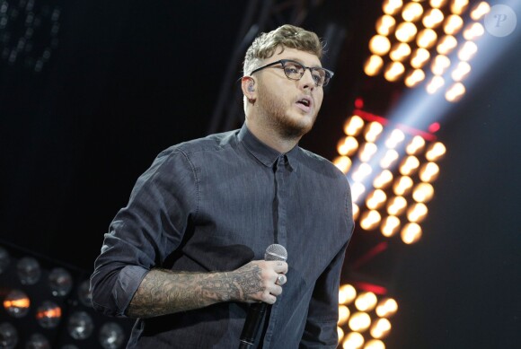 James Arthur au concert Night For Life, aux Arènes de Metz, le 21 septembre 2013.