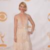 Claire Danes arrivant aux Emmy Awards à Los Angeles le 22 septembre 2013