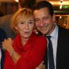 Exclusif - Marie-Anne Chazel et Laurent Gerra pour la présentation de son téléfilm "L'escalier de fer", au Forum de l'image à Paris le 23 septembre 2013