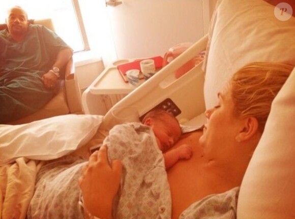 CaCee Cobb, l'épouse de Donald Faison a dévoilé une photo de leur fils, Rocco, daté d'août 2013.