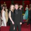 Sean Penn et Robin Wright Penn lors des Oscars 2009