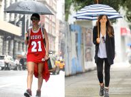 Rihanna vs Jessica Biel : Qui porte le mieux le parapluie, accessoire fashion ?