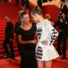 Léa Seydoux (bijoux Chopard) et Adèle Exarchopoulos lors du 66e Festival du film de Cannes, le 23 mai 2013.