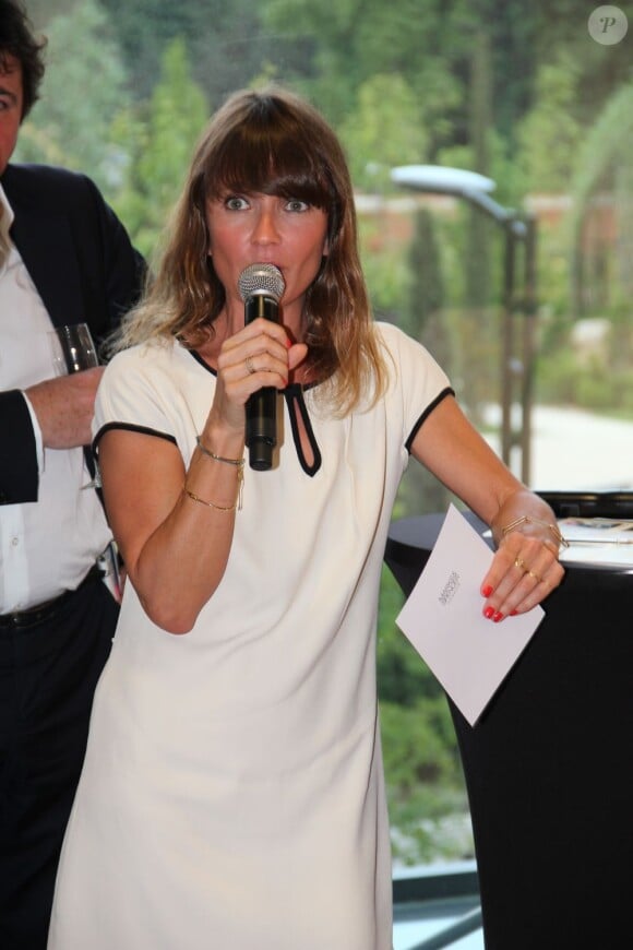 Axelle Laffont lors de la soirée Marks & Spencer Reveal Fashion Lady au centre commercial So Ouest à Levallois le 6 juin 2013
